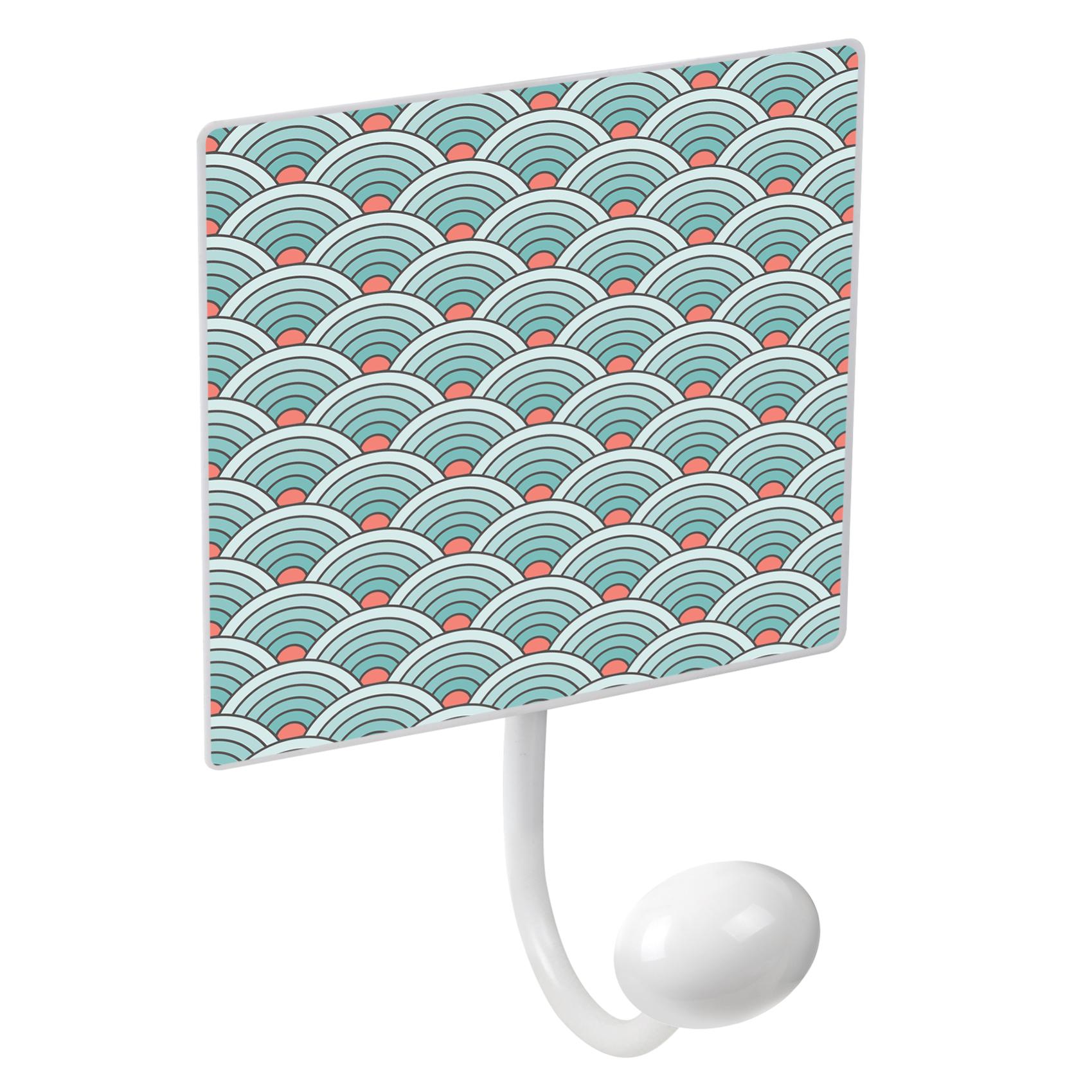 Appendiabiti Per Piatti Invisibili,6 PCS Supporto Per Piatti Da Parete + 6 PCS Ganci Decorativi Per Piatti In Oro Gancio A Molla A Forma Di W - Foto 6