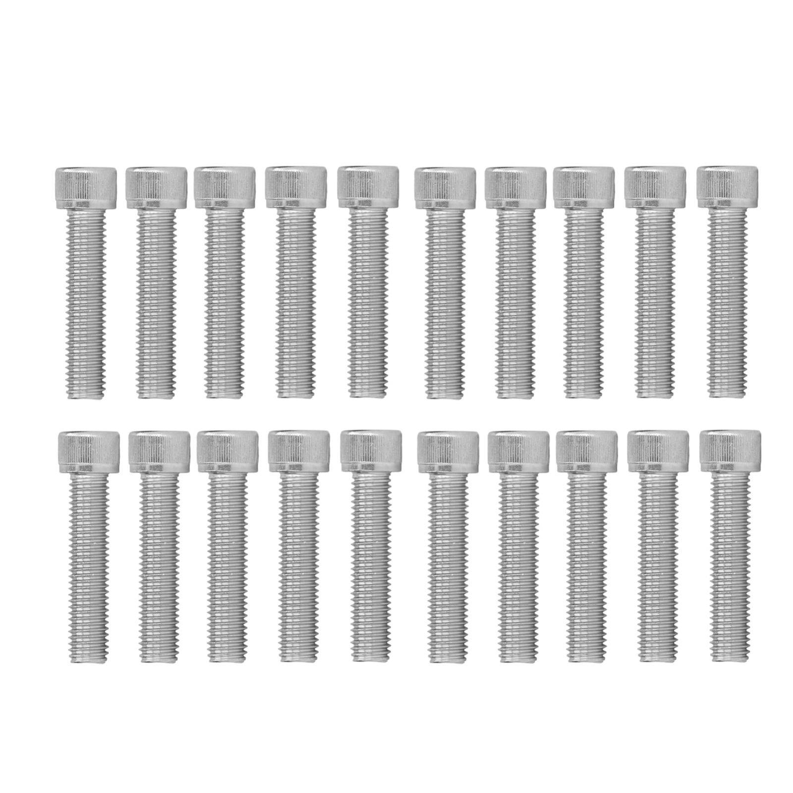 Lot De 20 Vis HANABASS Pour Patins à Roulettes – Acier Inoxydable, Pour Axes De Roues Et Maintenance
