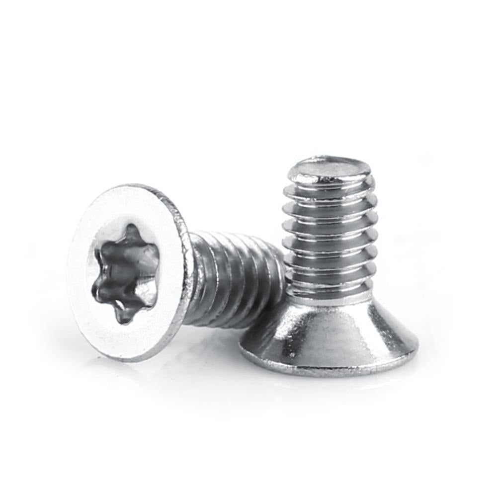 Pack de 50 vis à tête fraisée m2.5 en acier inoxydable 304 | Leroy Merlin