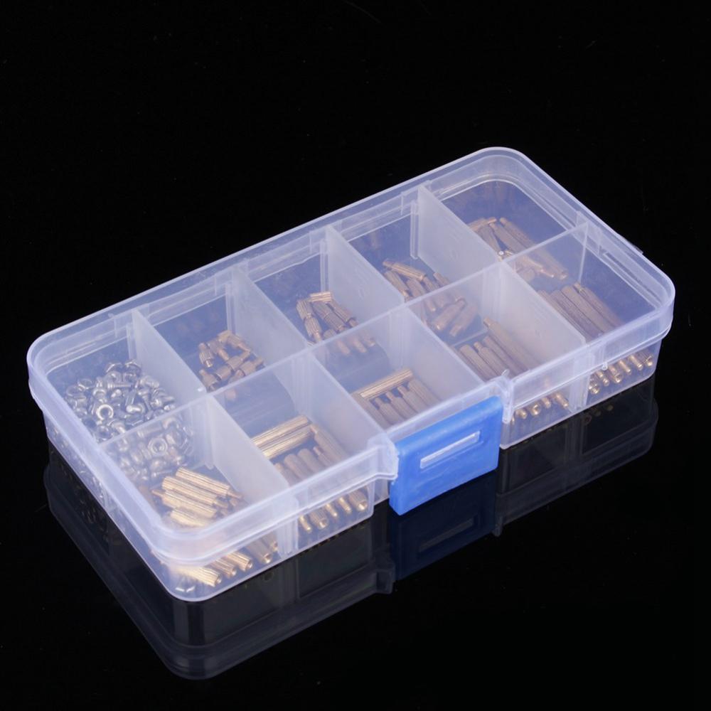 Set di viti distanziatrici M2, set di 120 dadi maschio femmina