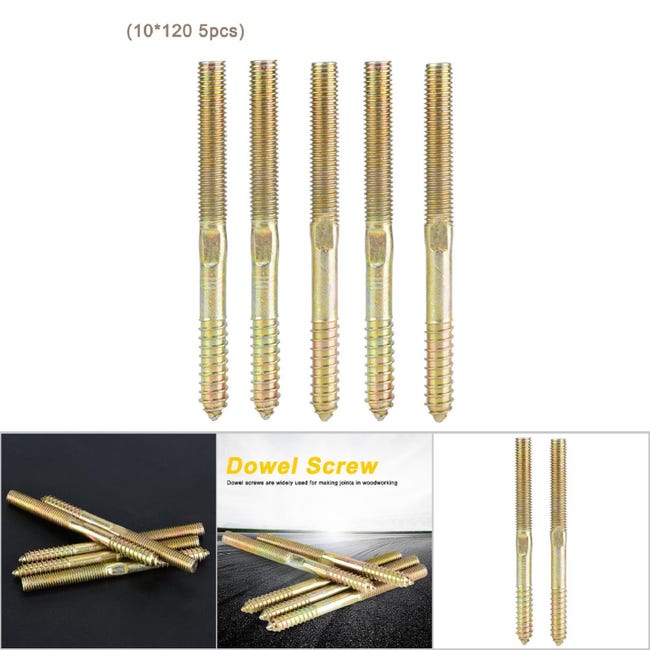 Giunzioni Per Mobili 100mm Set Di 6 - Connettori Per Piani Di Lavoro In Acciaio Zincato - Foto 5