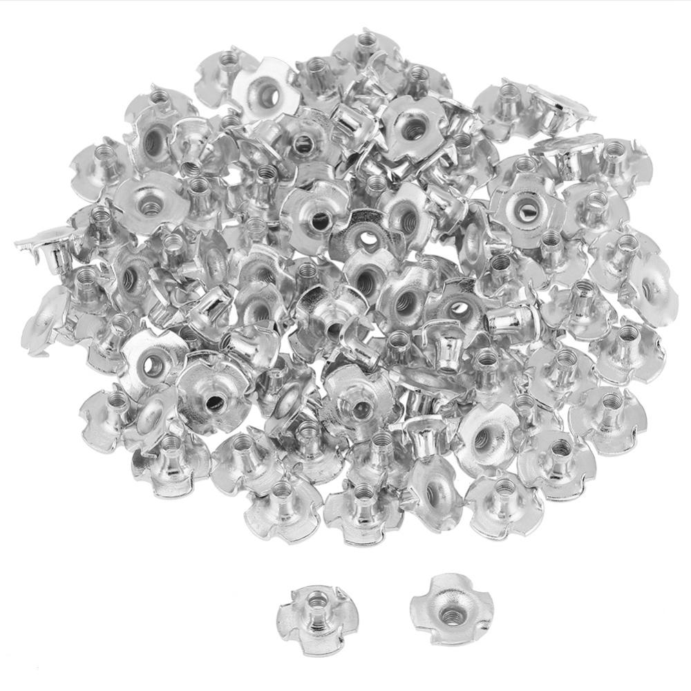 PrecisionGeek Lot De 4 Pointes De Découplage Aluminium M8 + Contre-Pointes 16mm - Pour Haut-Parleurs Et Supports Hi-Fi