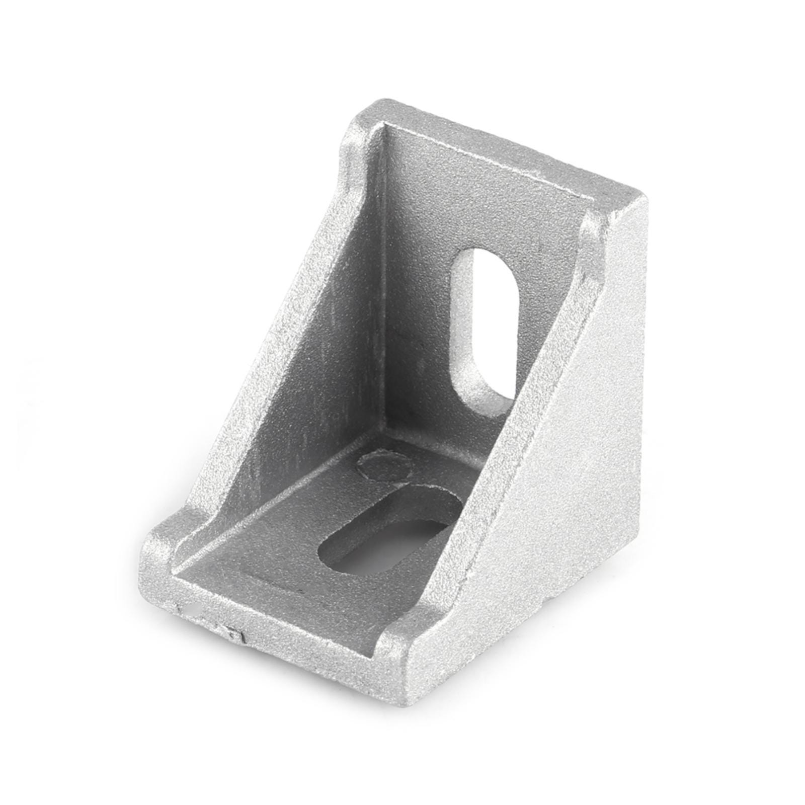 5 Staffe Angolari In Alluminio 40x40x35 Mm - Per Rinforzo Mobili, Giunti Ad Angolo Retto - Foto 10