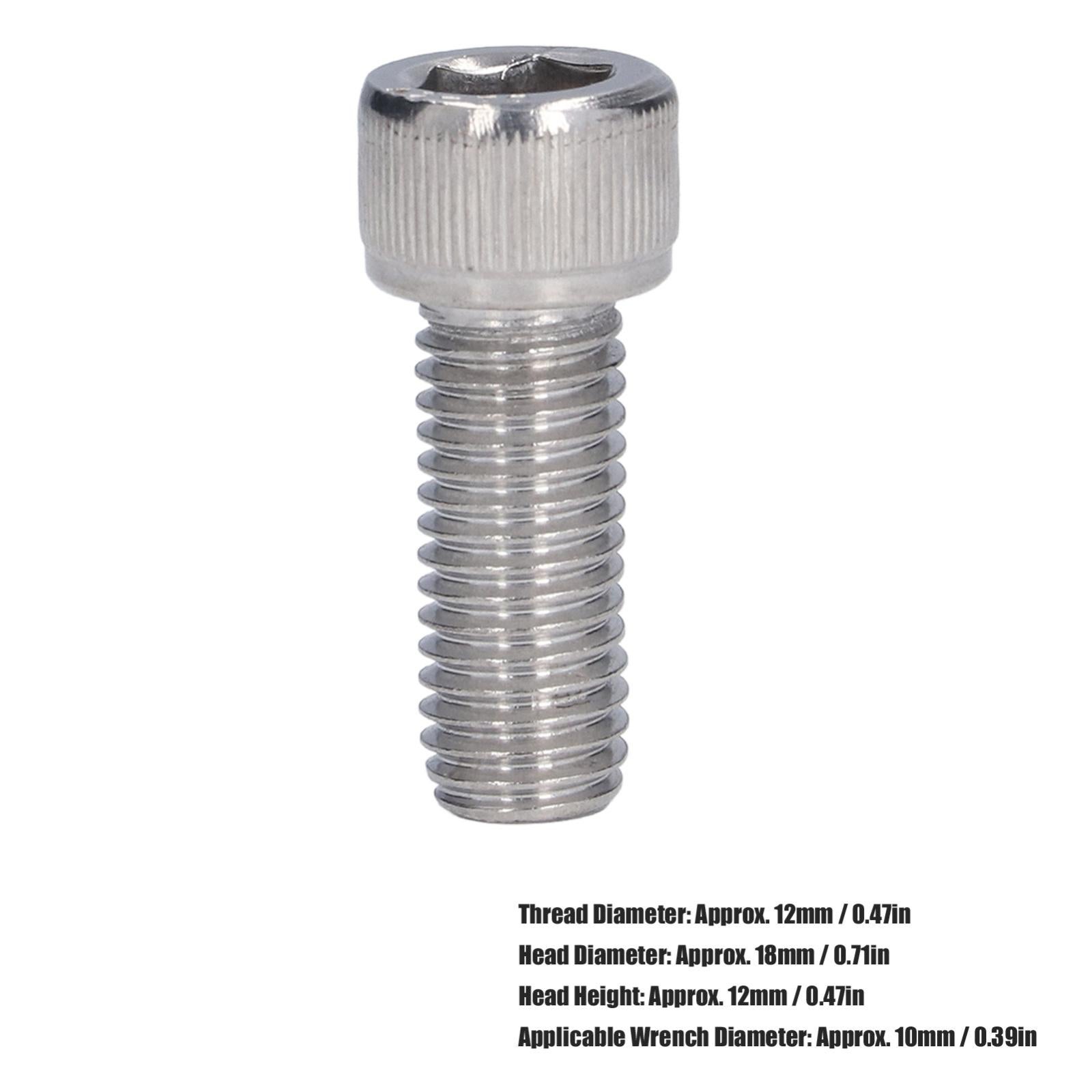 Kit Assortito Viti A Testa Cilindrica Con Dado In Acciaio Inox A2 – Da M2 A M12 (metrico)