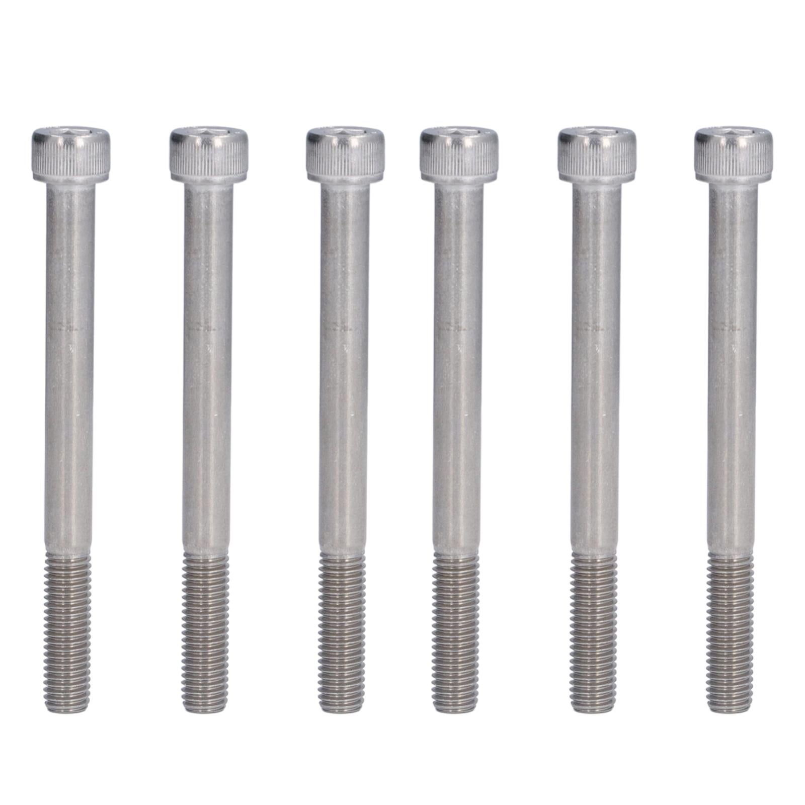 Lot De 10 Boulons Tête Carrée 5/8-11 X 6" - Acier A307, Non Plaqués, Pour Chantier