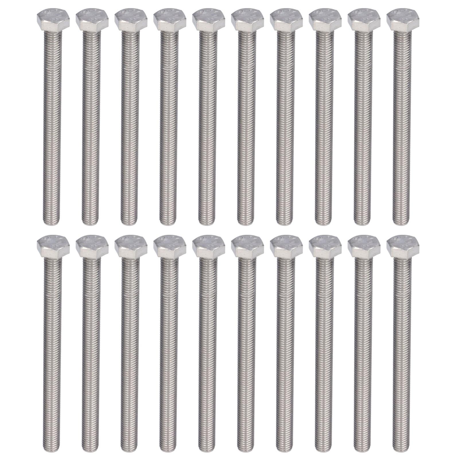 Bulloni A Testa Esagonale 5/8-11 X 15 Pollici &ndash; Grado 8 &ndash; Acciaio Con Ossido Nero &ndash; 5 Pezzi