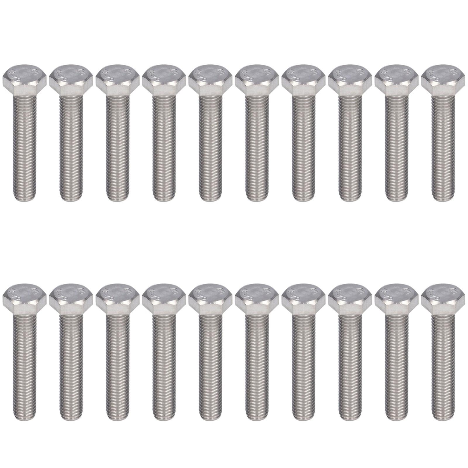 Lot De 12 Vis à Tête Hexagonale Intérieure M6 X 70 Mm Inox 304 DIN912 - Neuf