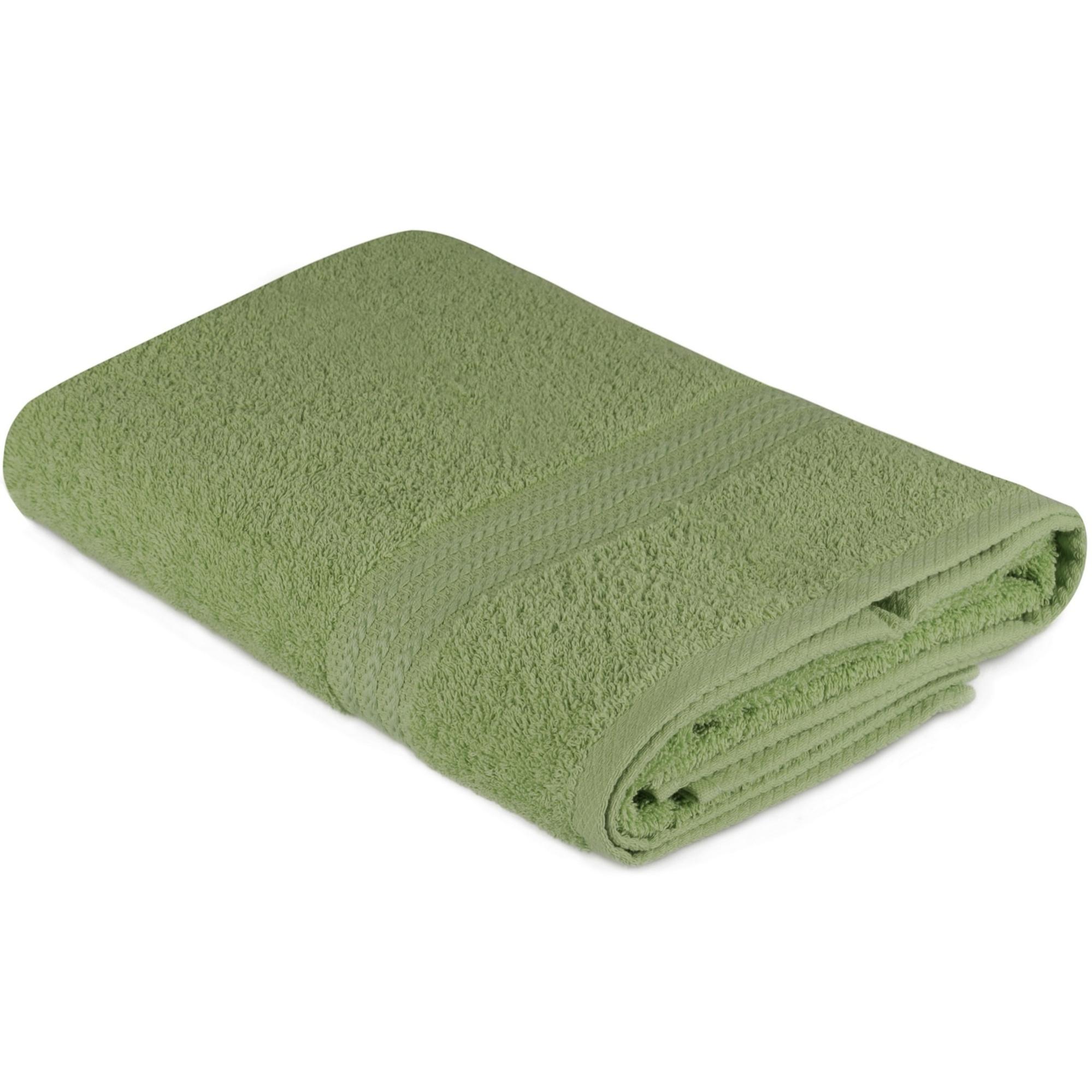 Serviette de douche verte Leroy Merlin