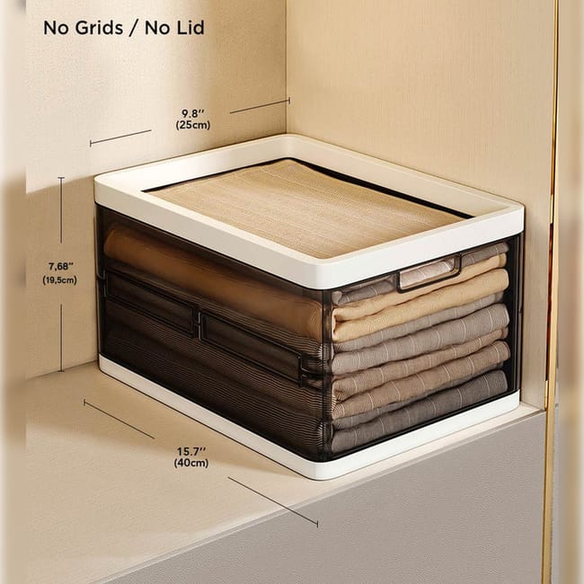 Organizador de ropa sin separadores y sin tapa joybos Leroy Merlin