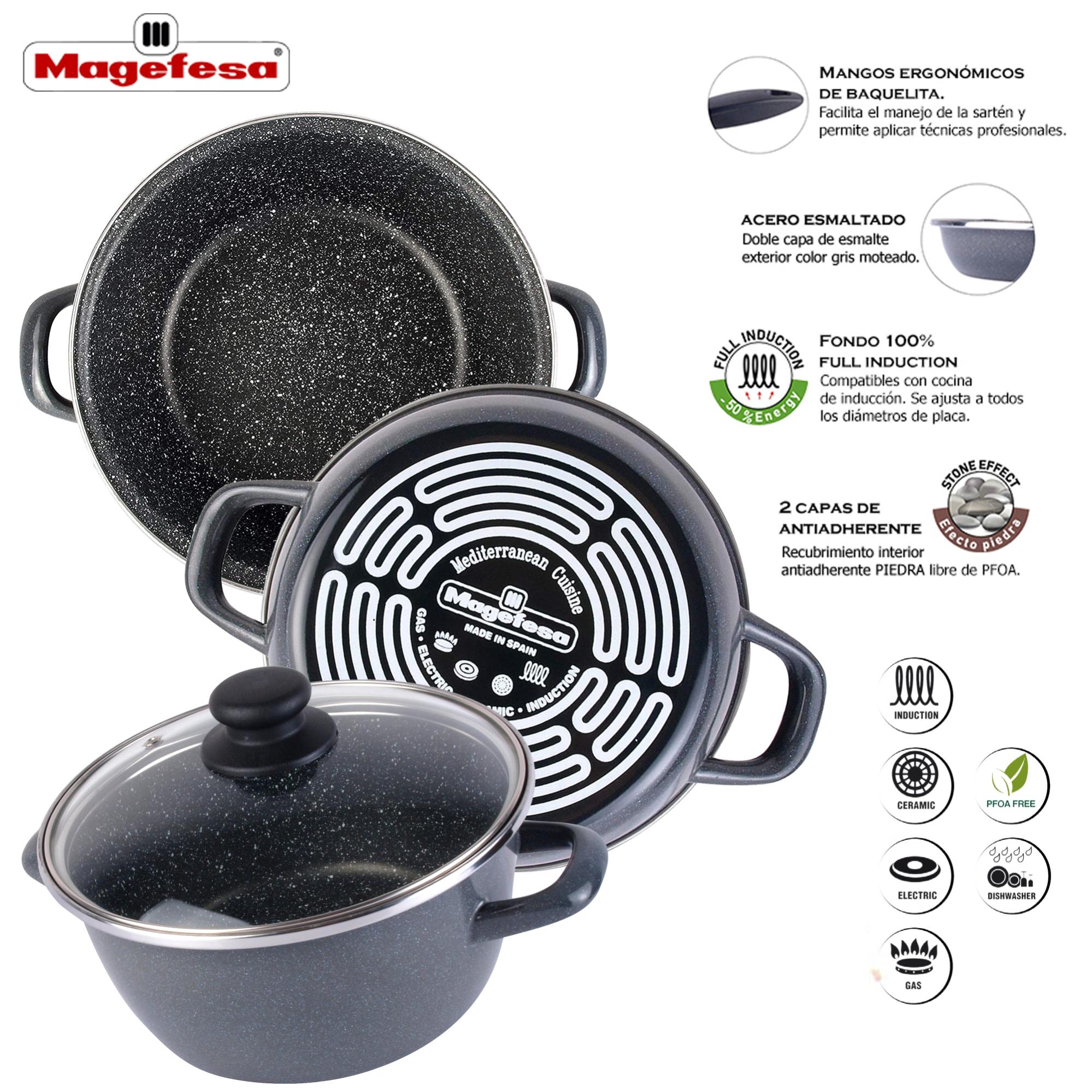 AMT - Coperchio in Vetro Standard, Rettangolare 28 x 28 cm