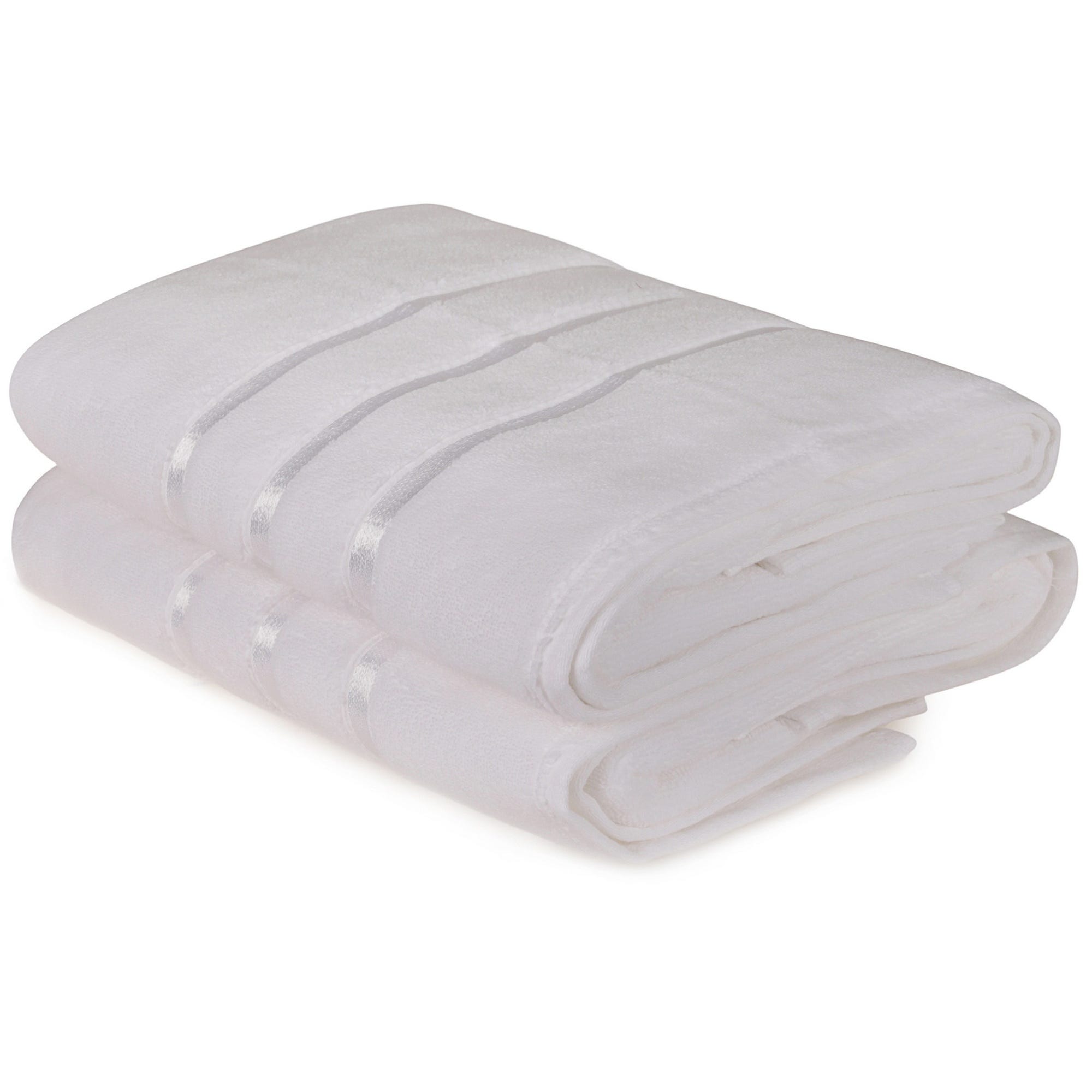 Juego de toallas de baño (2 piezas) blanco