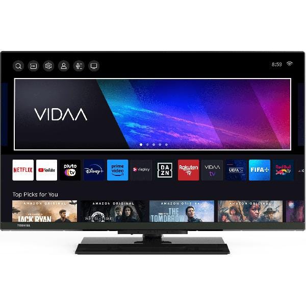 Toshiba Smart TV 32 Pollici Full HD Display LED Vidaa Classe E 32LV3E63DA