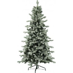 Albero di Natale Innevato SILVESTRE 210 cm Slim Floccato - IVOSTORE