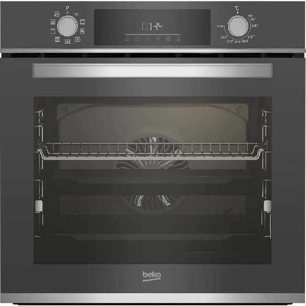 Beko BBIM13300ZGCSE Forno Elettrico da incasso 72 L Classe A+ Nero