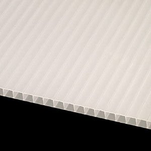 Perfil en H para placas de policarbonato 6 mm (3 m x 63 mm x 6,9 mm,  Policarbonato, Transparente)