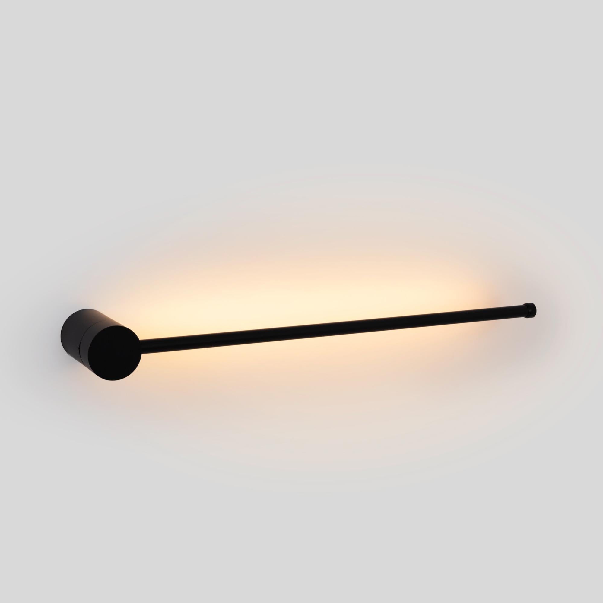 Applique LED Lineare Alpinaluz Oro 10W – Braccio Girevole 360° E Luce Calda 2700K, Design Minimalista Per Soggiorno E Camera