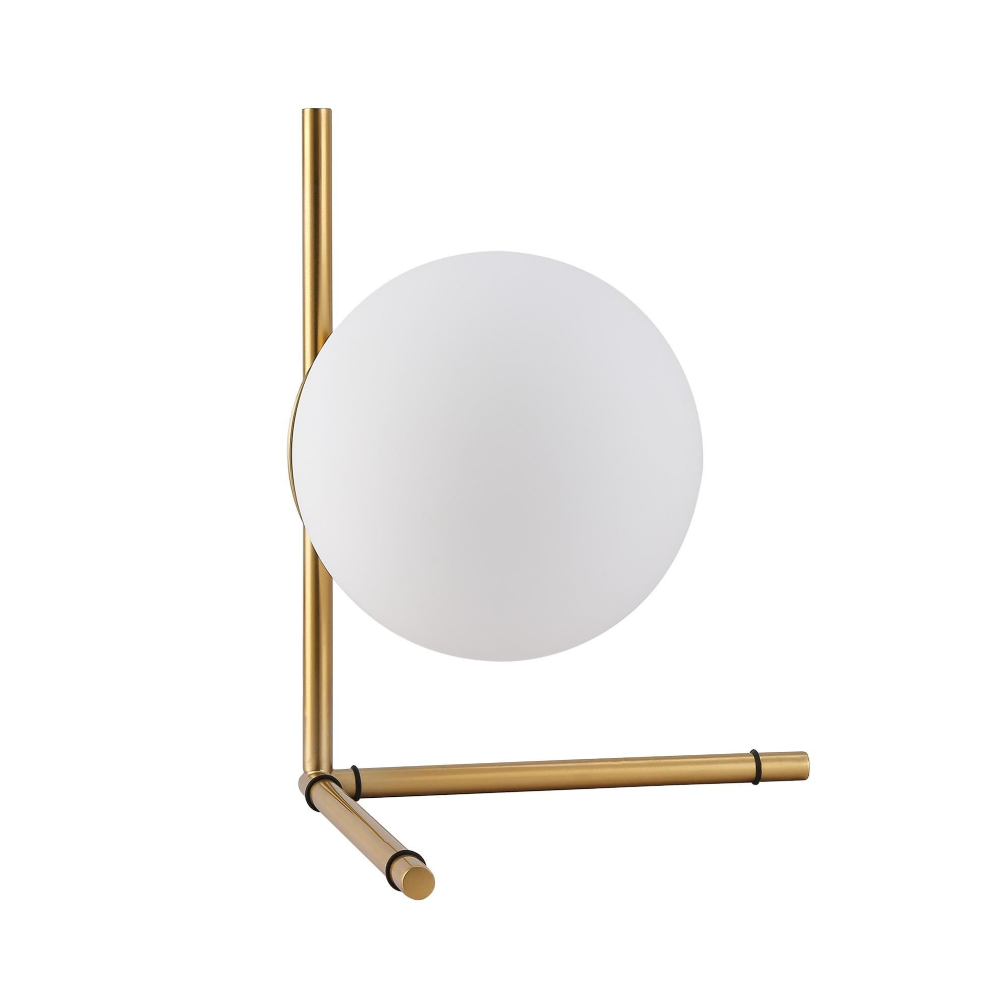 lampada a sfera da tavolo