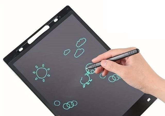 LAVAGNETTA CANCELLABILE BAMBINI - TAVOLETTA GRAFICA DA DISEGNO PER BAMBINI 12''