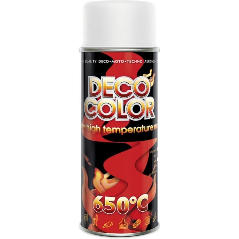 Peinture Haute Température Jenolite - Noire Mat - 2 Aérosols 800 Ml - Pour Barbecue Et Métal