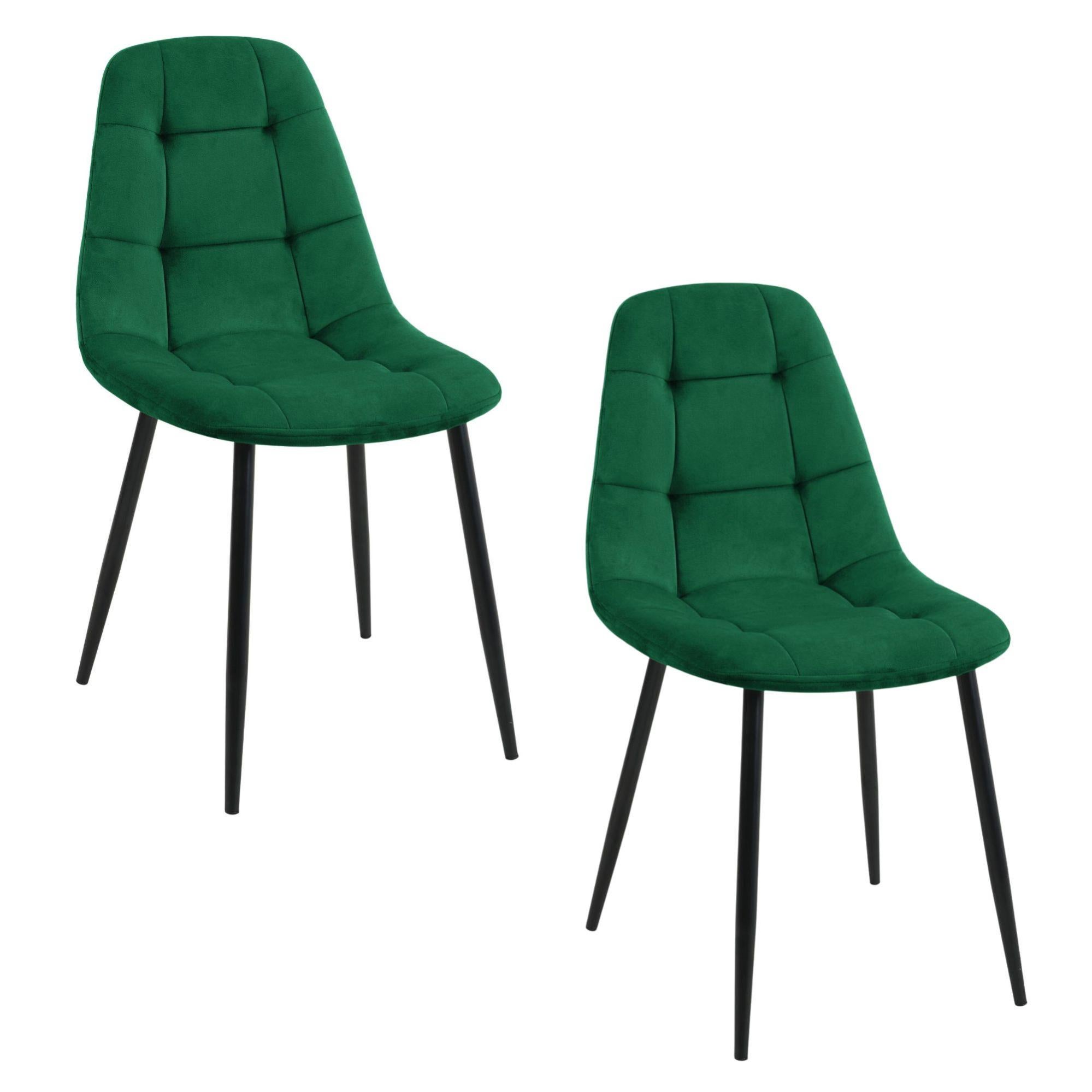 TUKAILAi Set Di 2 Sedie Imbottite In Ecopelle Crema Con Braccioli E Gambe In Metallo – Design Moderno Per Soggiorno, Sala Da Pranzo E Reception