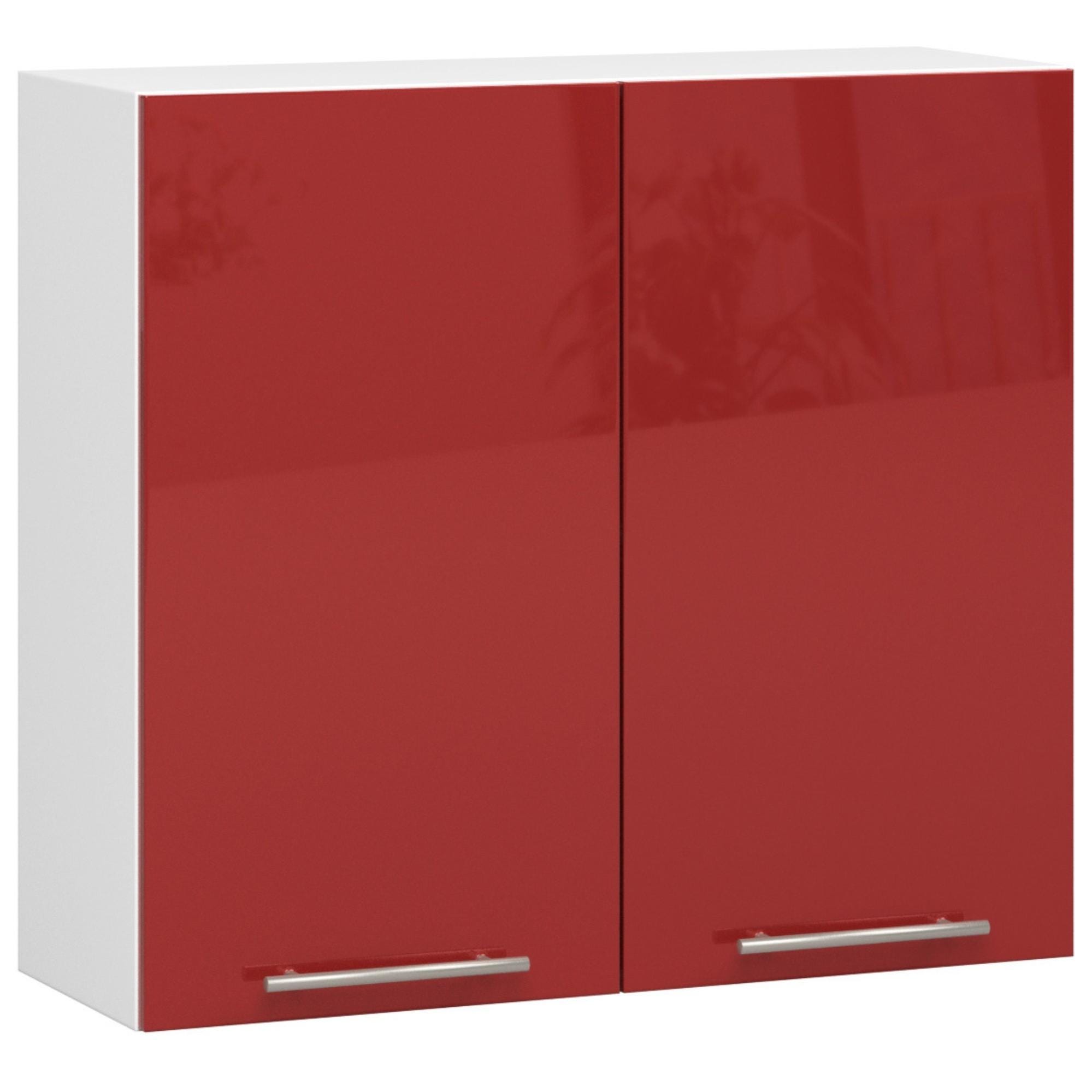 Meuble de cuisine haut AKORD W80 OLIWIA modulable Blanc 80 cm 2 portes ...