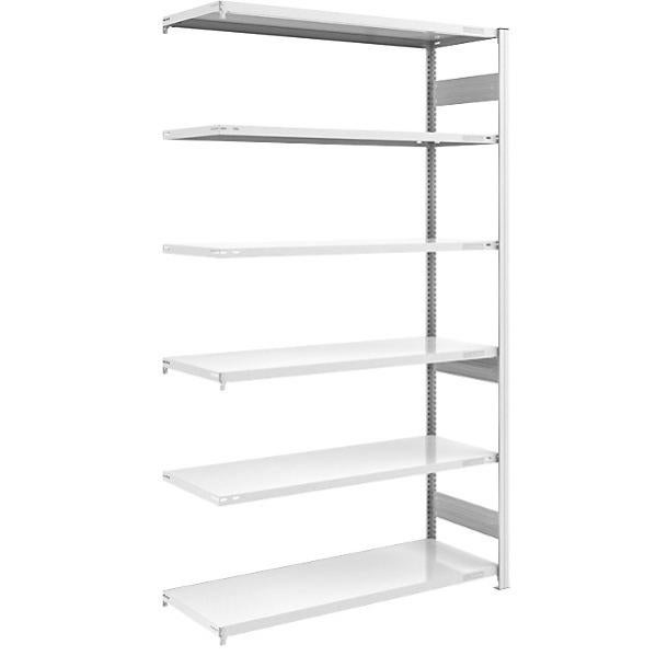 Scaffale A Parete In Acciaio Inox 2 Ripiani 100x35,5 Cm - Portata 20 Kg Cad., Ideale Per Cucina, Ristorazione, Officina