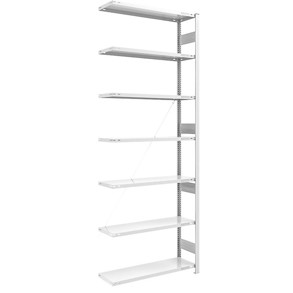 Scaffale Metallico 5 Ripiani - Blù E Arancione Per Garage E Cantina - Carico 200kg/Ripiano - Foto 6