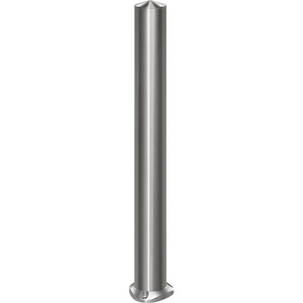 Porta Palo Da Avvitare In Acciaio - Per Pali Legno Ø121 Mm - Foto 8