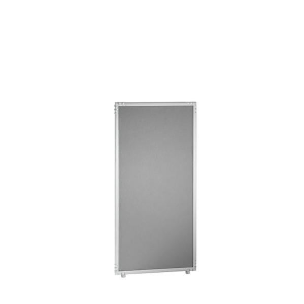 6 Pannelli In Feltro Grigio 30x30 Cm - Per Pareti, Bacheche, Decorazioni Fai-da-te, Con Spille Incluse