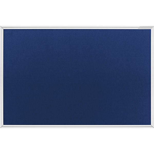 Magnetoplan, Lavagna a spilli, feltro, blu, largh x alt 600 x 450 mm