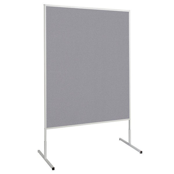 MAUL, Lavagna per presentazioni, feltro, grigio, largh x alt 1200 x  1500 mm