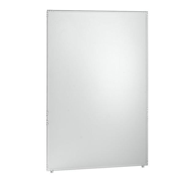 Portacartellini Da Parete 5 Scomparti - In Plastica Grigia, Per Ufficio, Reception O Studi Medici - Foto 2