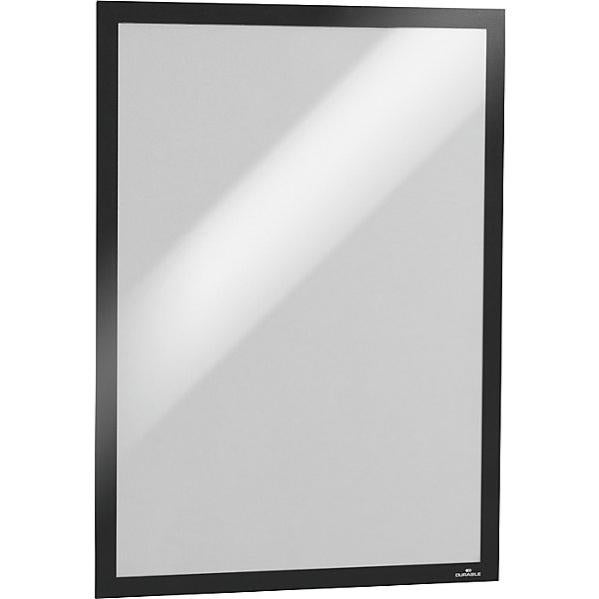 Cornice Espositiva Magnetica Duraframe Per Poster 50x70 Cm - Adesiva, Senza Bolle, Resistente UV, Nero