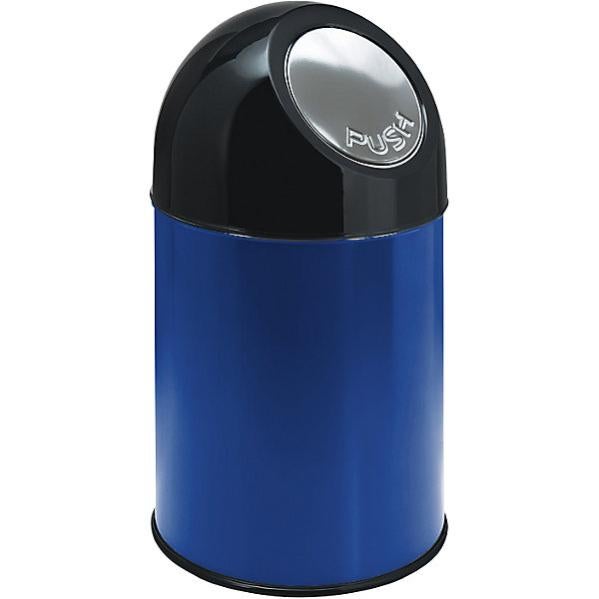 Balvi Portacenere A Forma Di Pattumiera - Metallizzato, Con Coperchio, Anti Odore, Vassoio Interno - Design Originale Per Interni Ed Esterni - Foto 3