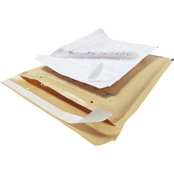 100 Buste Imbottite A Bolle D'aria – Formato E5 (240x275 Mm) Con Chiusura Autoadesiva E Strappo