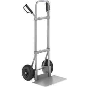 Carrello con ruote - in alluminio