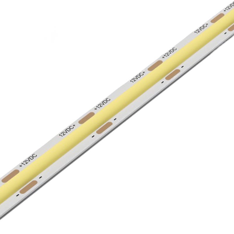 COB Bande De Lumières LED, Ruban Flexible D'éclairage Blanc Chaud