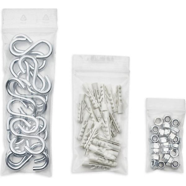 Sacchetti A Pressione ZIP Bags Borse A Chiusura Rapida 100x150mm