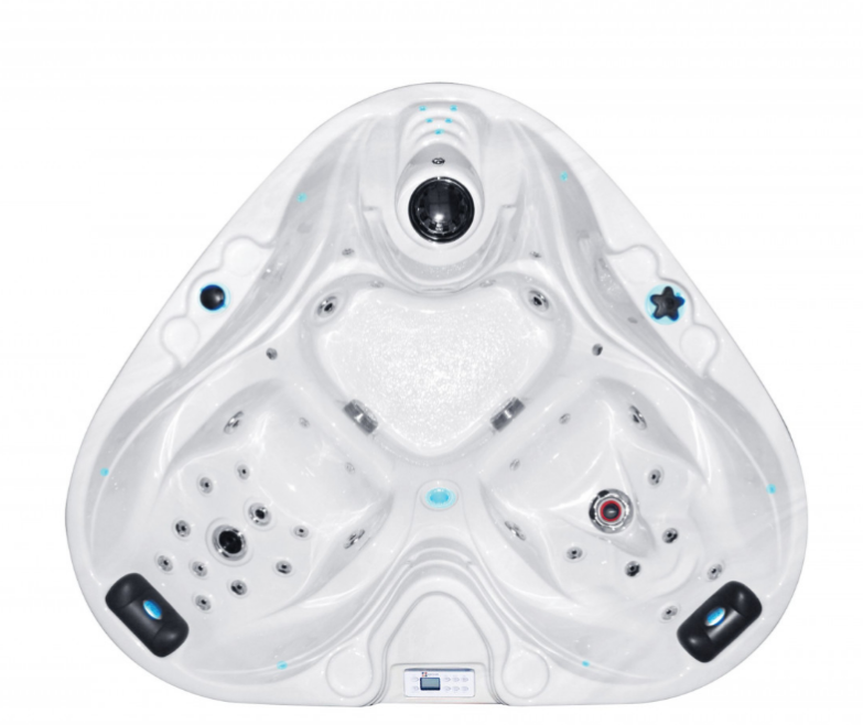 Spa 2 places modèle Heart Passion Spas Leroy Merlin