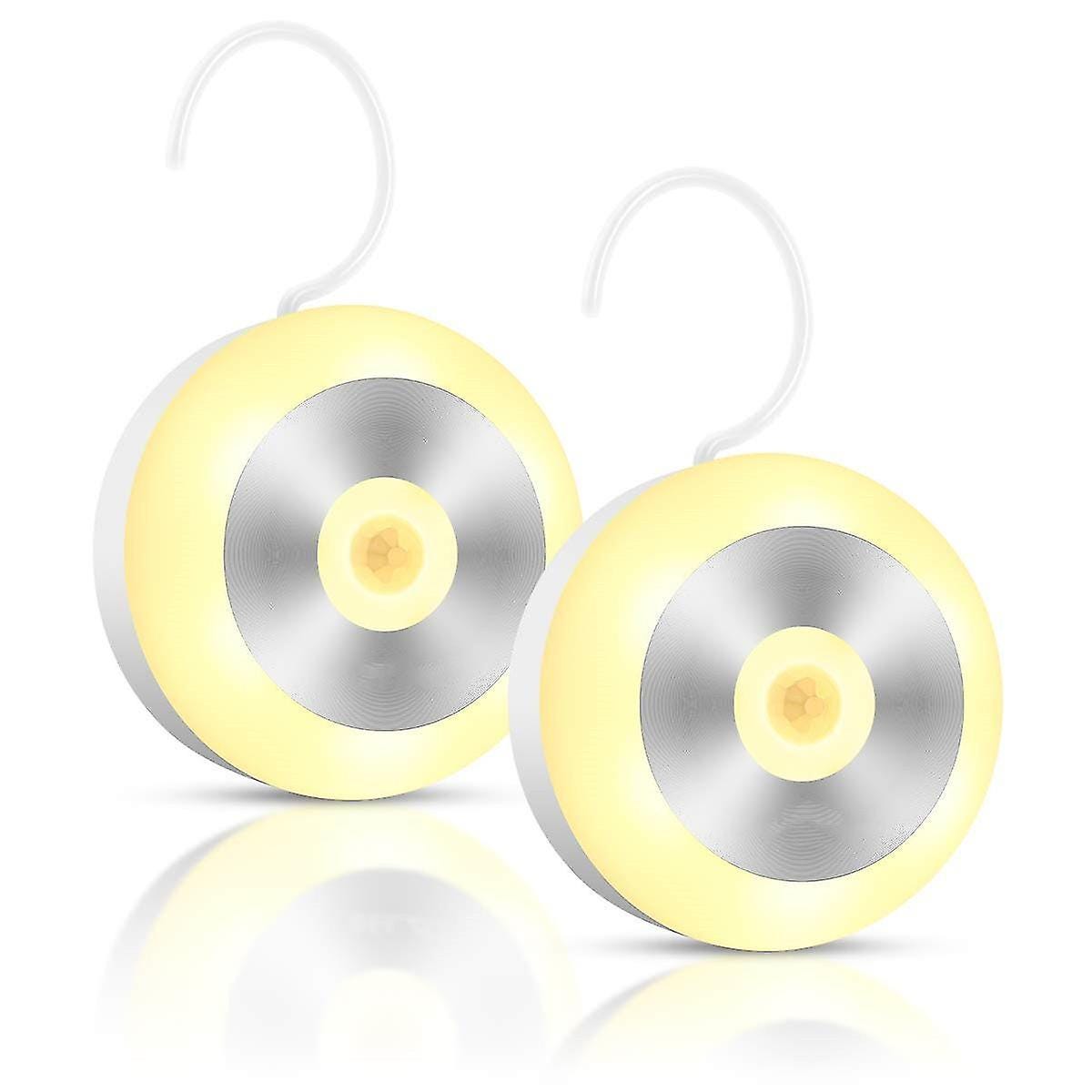 Mini-lampes LED mobiles avec détecteur de mouvement, pour éclairage sans  fil de penderie, cage escalier, aimantées, à pile - Hagen Grote GmbH