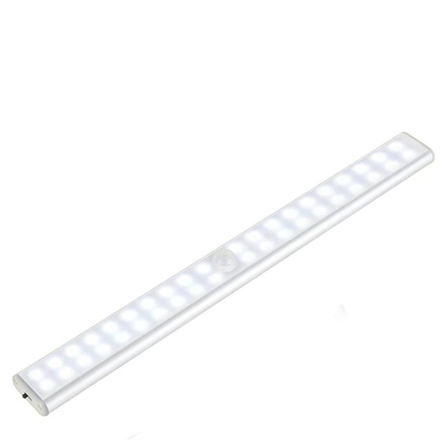 Lampe de Placard LED, Sans Fil, Rechargeable par USB, Aimanté