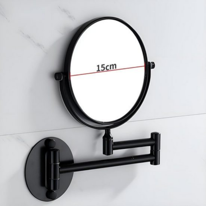 Miroir de salle de bain, loupe télescopique Leroy Merlin