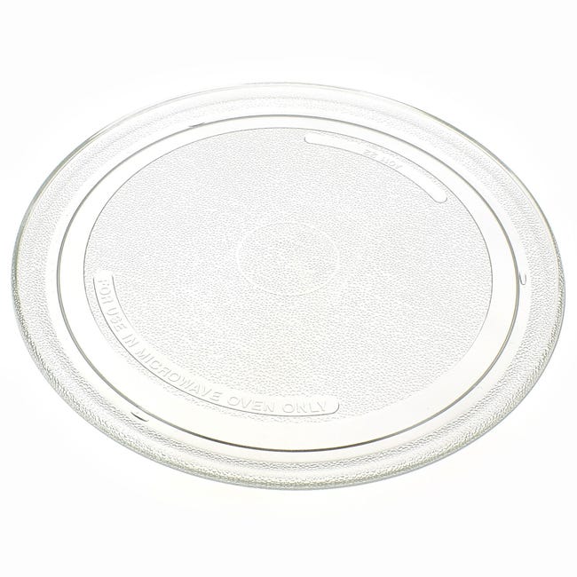 Piatto Drop vetro trasparente Ø 28 cm