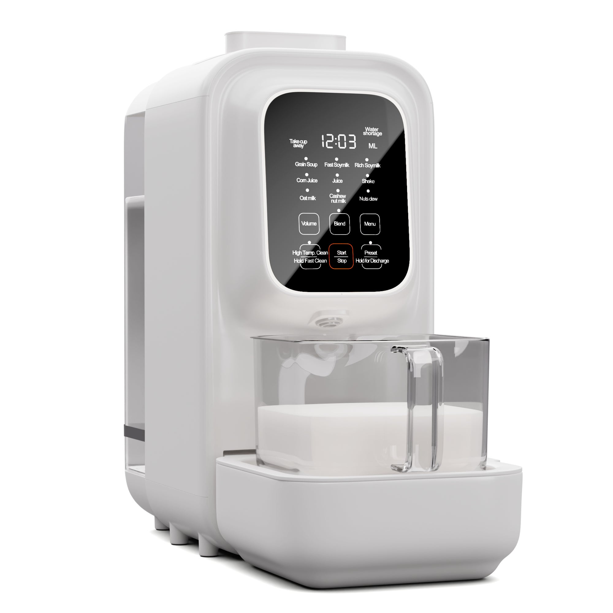 Machine à lait de soja – Machine à lait de noix végétalien 6 en 1 – La  machine à lait de noix fonctionne comme : machine à lait d'amande, machine  à