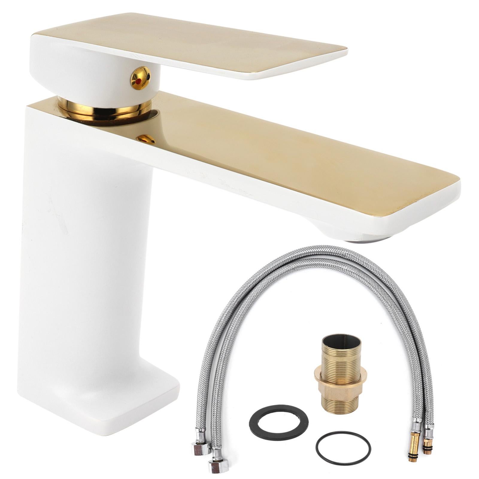 Miscelatore Per Tubo Da Giardino – Rubinetto Esterno 2 In 1 Mescola Acqua Calda E Fredda, In ABS