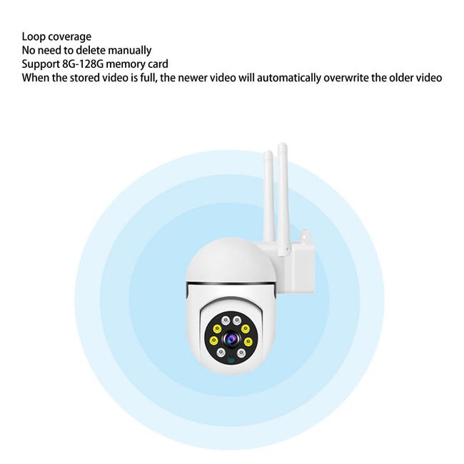 Mini Wifi Hd 1080p telecamera nascosta, utilizzata per il rilevamento del  movimento, visione notturna a infrarossi (nero)
