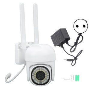 EU Plug -Babyphone vidéo sans fil avec caméra IP 2MP,vision nocturne,Wi  Fi,système de surveillance pour bébé-nounou,alarme en c