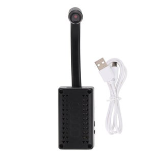 Mini caméra d'espionnage intelligente chargeur USB prise européenne,  fonctionnement WIFI et DV, HD 1080P, surveillance de maison, carte micro SD  128GO
