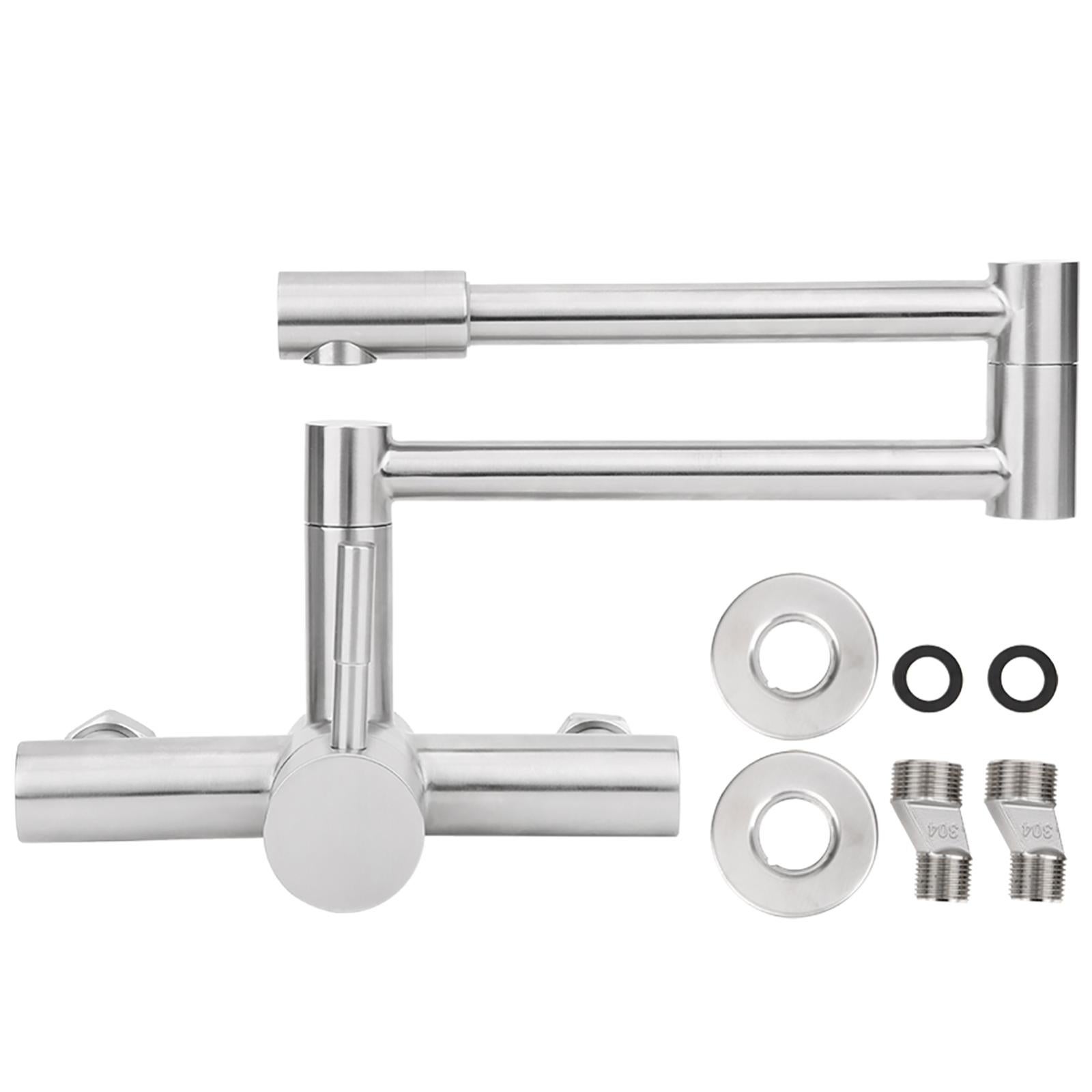 Évier Pliable En Acier Inoxydable 304 Pour Caravane, Bateau, Camping-car - Avec Robinet Eau Froide