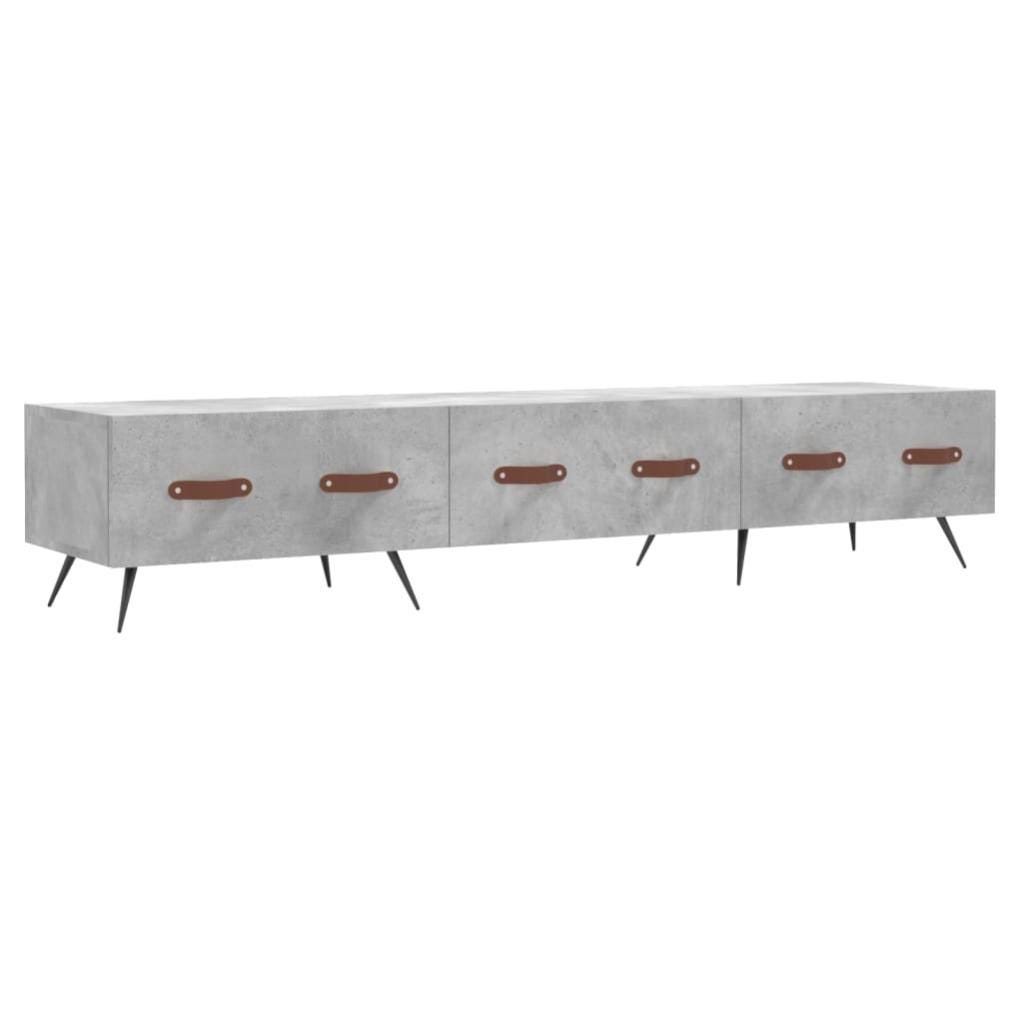 Meuble TV Gris Béton 150x36x30 Cm Bois D'ingénierie - Meubles Tv Meuble Tv Meuble Multimedia Meuble Hifi Rangement Tv Home Living 86715697 Meuble TV Gris Béton 150x36x30 Cm Bois D'ingénierie - Meubles Tv Meuble Tv Meuble Multimedia Meuble Hifi Rangement Tv Home Living 86715697